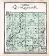 Township 42 N., Range 14 W., St. Croix River, Namedason River, Totogatic River, Big Sqaw Lake, Burnett County 1915